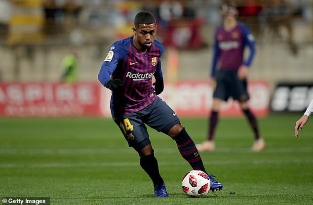 Barcelona tiếp đà chiến thắng sau trận Siêu kinh điển - 1
Malcom chơi năng nổ trong lần hiếm hoi được đá chính cùng Barcelona