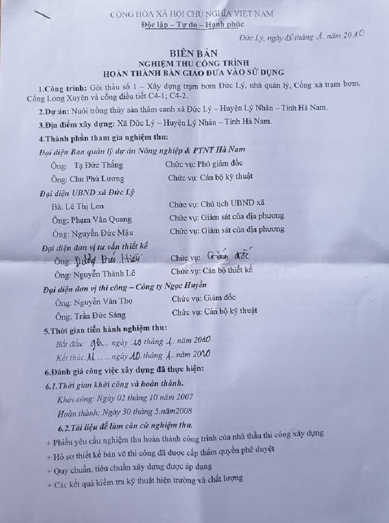 Dự án nuôi trồng thủy sản gần 12 tỷ đồng bỏ hoang: Sở Nông nghiệp lên tiếng - Ảnh 4. Dự án nuôi trồng thủy sản gần 12 tỷ đồng bỏ hoang: Sở Nông nghiệp lên tiếng - Ảnh 4.