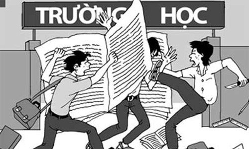 Khoảng trống... văn hóa ứng xử trong trường học! - 1 
Ảnh minh họa. (Nguồn: Báo Tuổi trẻ)
