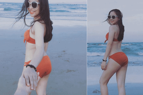 Vén màn bí mật chưa kể của các Hoa hậu và mỹ nhân Việt lấy thiếu gia - 13 Vốn sở hữu vẻ ngoài xinh đẹp, đáng yêu, mới đây, trước thềm AFF Cup, bạn gái cầu thủ Quang Hải - hot girl Nhật Lê khiến nhiều người thích thú khi liên tục khoe dáng sexy bốc lửa.