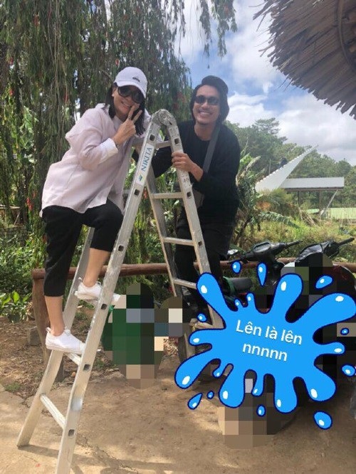 Á hậu Hoàng My đấu giá bữa ăn tối cùng cô dịp sinh nhật - 1 Thời gian gần đây, Cát Phượng thường chia sẻ những hình ảnh ngọt ngào chứng minh tình cảm của cô và ông xã vẫn tốt đẹp. Cả hai còn đi du lịch Đà Lạt để hâm nóng tình cảm.