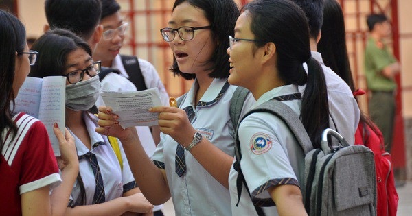 Thi THPT quốc gia 2019: Nhiều thay đổi - 1 Thí sinh TPHCM trong một kỳ thi tốt nghiệp THPT. (Ảnh: Tấn Thạnh)