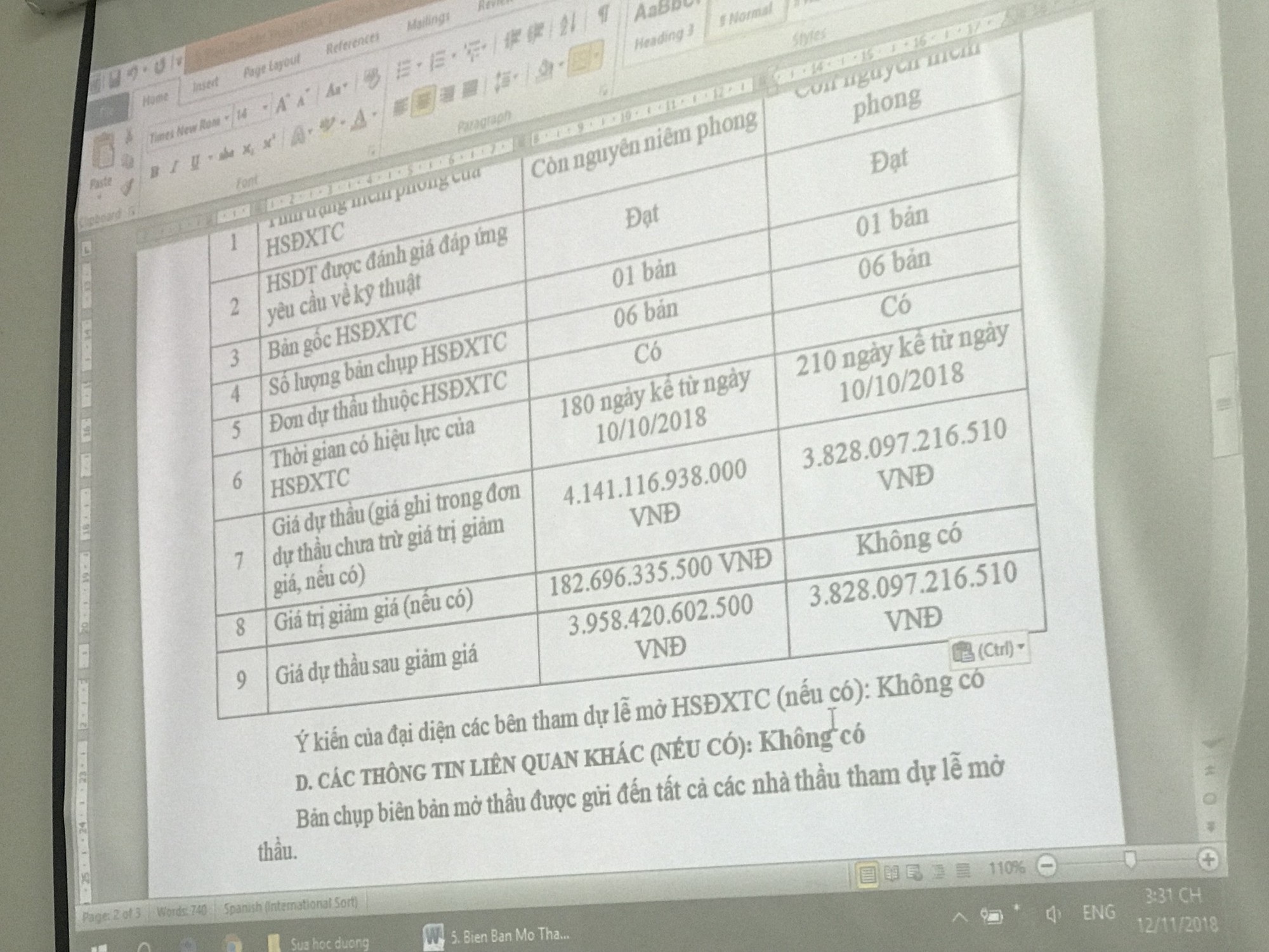 Mở thầu tài chính sữa học đường Hà Nội: Hai "ông lớn" chào giá ngàn tỉ đồng - 3
Giá dự thầu sau giảm giá mà hai bên đưa ra
