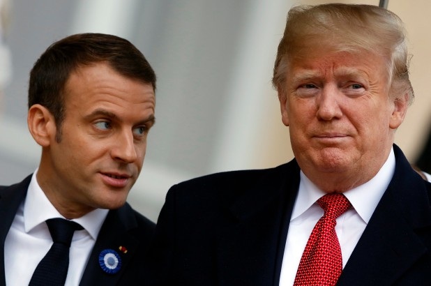 Vừa về nước, ông Trump lập tức “phản pháo” các lãnh đạo châu Âu - 1
Tổng thống Donald Trump và người đồng cấp Pháp Macron (Ảnh: Getty)