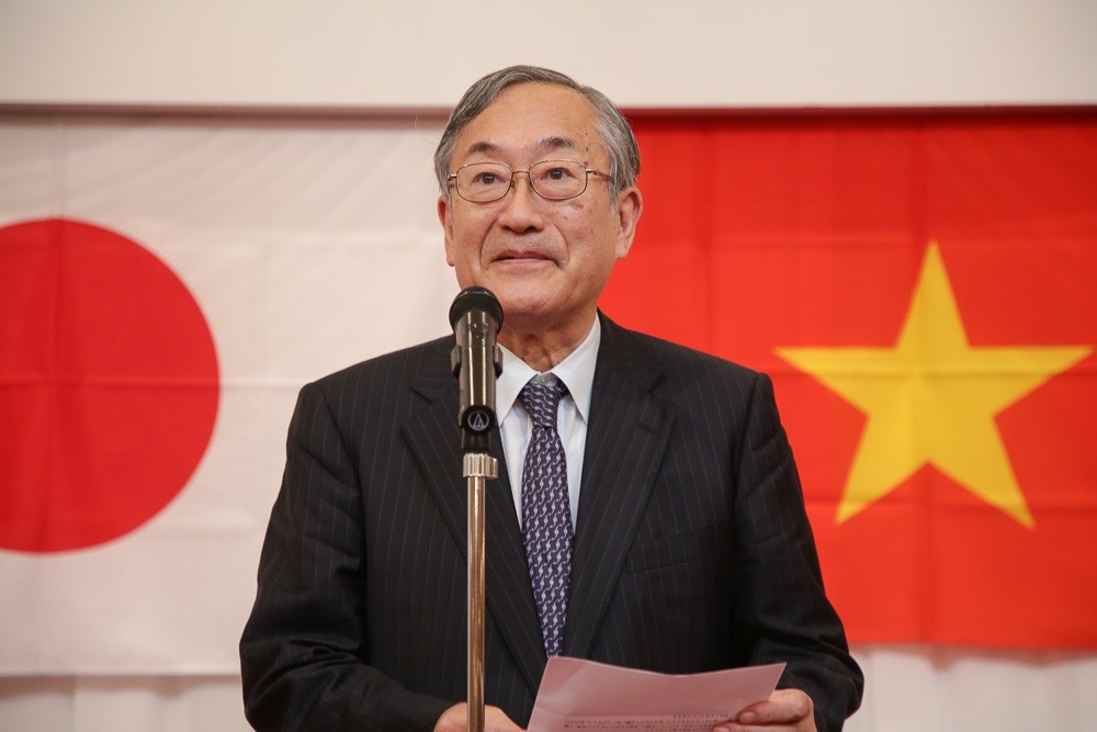 Giao lưu với học viên khóa 2 của Đại học Việt Nhật đang thực tập tại Tokyo - 2
GS Furuta, Hiệu trưởng Trường Đại học Việt Nhật