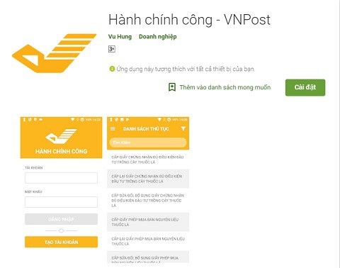 Điểm danh những sản phẩm số triển vọng lọt vào Chung khảo Nhân tài Đất Việt 2018 - 1 Ứng dụng của Giải pháp hành chính công VNPOST-PA đang được cung cấp miễn phí