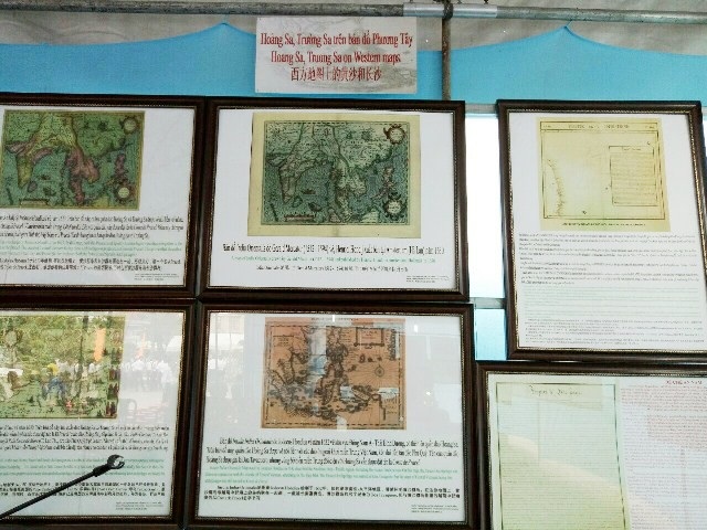 “Hoàng Sa, Trường Sa của Việt Nam - Những bằng chứng lịch sử và pháp lý” - 2 Một số tư liệu khẳng định chủ quyền của Việt Nam đối với 2 quần đảo Hoàng Sa và Trường Sa được trưng bày tại triển lãm.