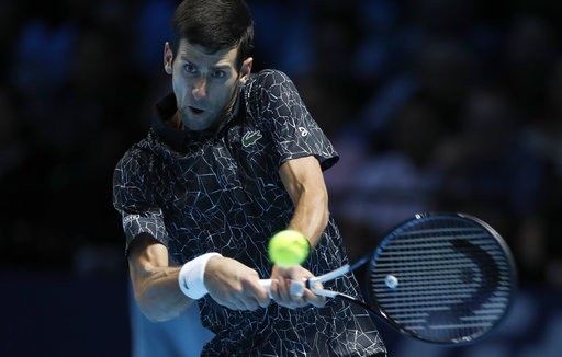 Djokovic giành vé vào bán kết ATP Finals - 1
Djokovic giành chiến thắng trước Zverev