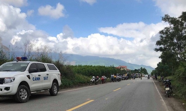 Hai bố con tử vong vì tai nạn, gia đình nghèo không mua nổi quan tài - 1 Hiện trường vụ tai nạn thương tâm.