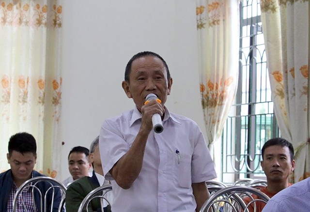 Cử tri bức xúc vì liên tục bị ngắt lời khi nói về vụ “xẻ thịt” rừng Sóc Sơn - 3 Cử tri Dương Văn Chuốt đề nghị xử lý nghiêm các trường hợp vi phạm đất rừng Sóc Sơn