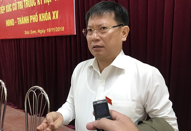 Ông Phạm Xuân Phương – Bí thư Huyện ủy Sóc Sơn