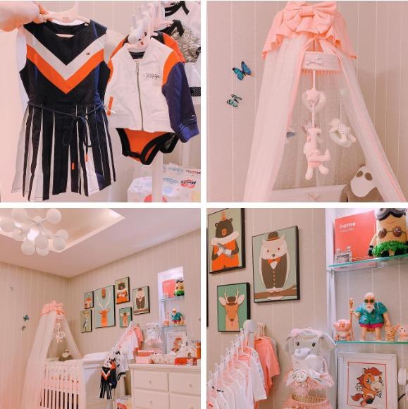 Diệp Lâm Anh đã sinh con đầu lòng, được chồng thiếu gia tặng xe tiền tỷ - 5 Phòng con gái Diệp Lâm Anh được trang trí như phòng công chúa.