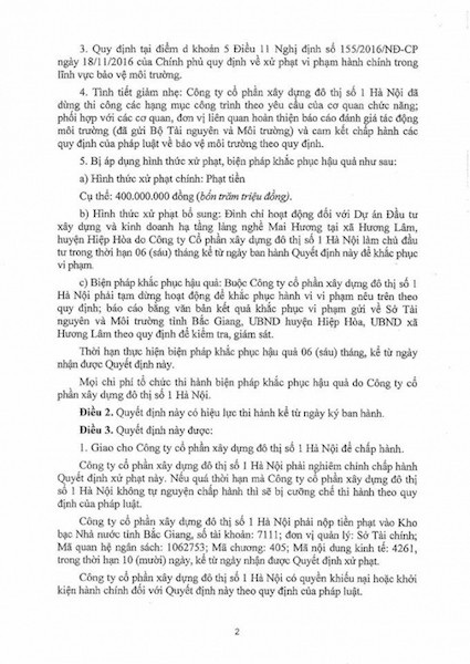 Chủ tịch tỉnh Bắc Giang thẳng tay xử nghiêm một doanh nghiệp làm ăn bát nháo - Ảnh 2. Chủ tịch tỉnh Bắc Giang thẳng tay xử nghiêm một doanh nghiệp làm ăn bát nháo - Ảnh 2.