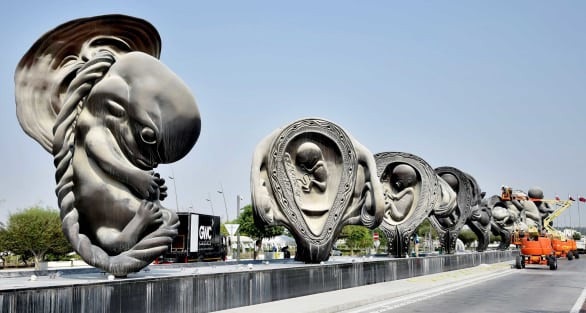 Sửng sốt trước bộ tác phẩm điêu khắc “Hành trình kỳ diệu” của một... bào thai - 4
Bộ tượng “The Miraculous Journey” (Hành trình kỳ diệu)