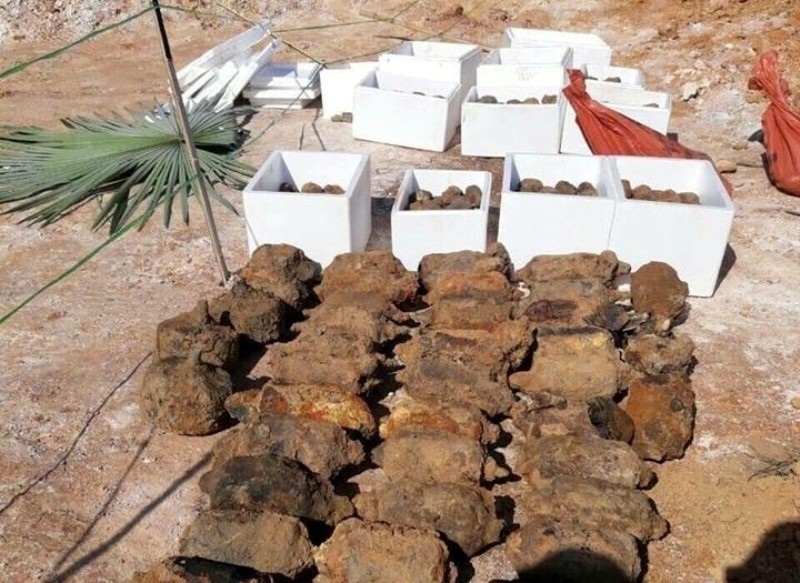 Vụ phát hiện vật nổ cạnh trường học: Tìm thấy... 750 vật nổ - Ảnh 1. Vụ phát hiện vật nổ cạnh trường học: Tìm thấy... 750 vật nổ - Ảnh 1.