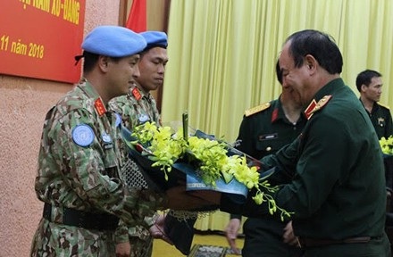Thêm hai sĩ quan Việt Nam lên đường làm nhiệm vụ Gìn giữ hòa bình - Ảnh 2. Thêm hai sĩ quan Việt Nam lên đường làm nhiệm vụ Gìn giữ hòa bình - Ảnh 2.