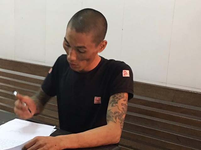 Vụ nghi ngáo đá ném con xuống đất: Tạm giữ người bố về hành vi giết người - 1 Đối tượng Lê Ngọc Hà tại cơ quan điều tra.