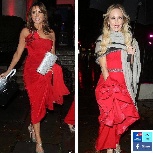 
Lizzie Cundy và Kristina Rihanoff rất thân thiết
