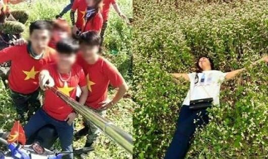 Phượt biến tướng - đi để 'ngáo ảnh' và 'khám phá nhau' - 1
Để có bức ảnh “cúng face” đẹp mắt, nhiều phượt thủ không ngần ngại mạo hiểm tính mạng, hay phá hoại thiên nhiên.