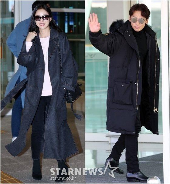 Kim Tae Hee tới Việt Nam, Bi (Rain) đi công tác tại Singapore - 1
Ngày 22/11, vợ chồng Kim Tae Hee và Bi (Rain) bất ngờ xuất hiện cùng nhau tại ân bay quốc tế Incheon, Seoul, Hàn Quốc. Đây là lần hiếm hoi cả hai vợ chồng Kim Tae Hee và Bi (Rain) đi cùng nhau kể từ khi họ kết hôn.
