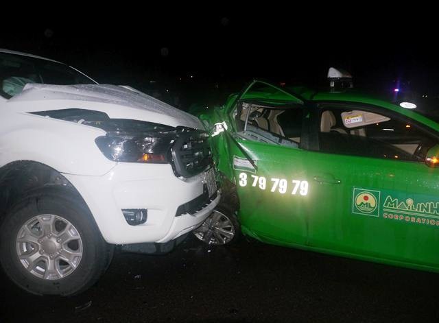 Nhập viện vì đứng giữa đường mải... ghi hình tai nạn giao thông - 1 Hiện trường vụ tai nạn giao thông.