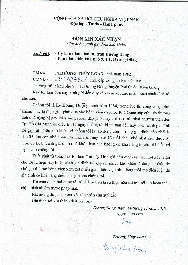 Cha nguy kịch vì bỏng điện, bầy con thơ đói khát - 4 Cha nguy kịch vì bỏng điện, bầy con thơ đói khát - 4