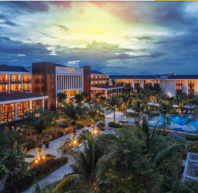 Lùm xùm phong tỏa tài sản hàng trăm tỷ đồng: Không có căn cứ kháng nghị? - 1 Khu du lịch Sunsire Hội An Beach Resort.