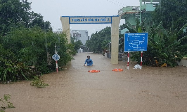 Ảnh hưởng không khí lạnh, nhiều tỉnh Nam Trung Bộ mưa to - 1 Ảnh hưởng không khí lạnh, nhiều tỉnh Nam Trung Bộ mưa to. (Ảnh minh họa: Trung Thi).