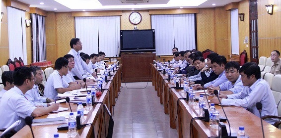 Thanh tra Chính phủ công bố quyết định thanh tra (Ảnh: TTCP).