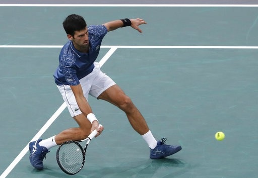 Đánh bại Djokovic, Khachanov bất ngờ vô địch Paris Masters - 2
Djokovic thất bại trong trận chung kết Paris Masters