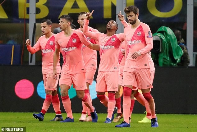 Barcelona đánh rơi chiến thắng trước Inter tại Meazza - 8
... sau khi ghi bàn mở tỷ số cho Barcelona ở phút 83