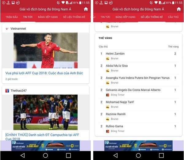 Ứng dụng hữu ích giúp theo dõi lịch thi đấu AFF Cup trên smartphone - 4