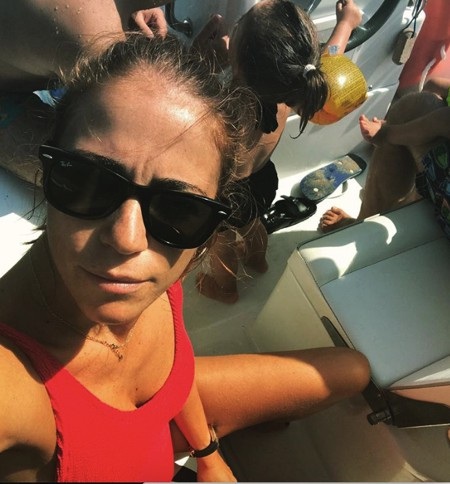 Một ngôi sao khác của Juventus là Chiellini cũng may mắn tìm được một nửa yêu thương vô cùng xinh đẹp, quyến rũ như Carolina Bonistalli