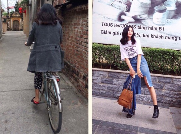 Nữ sinh 17 tuổi tạo trào lưu "sự biến hoá khôn lường của con gái" - 2 Chị em đua nhau khoe ảnh biến hóa phong cách theo trào lưu