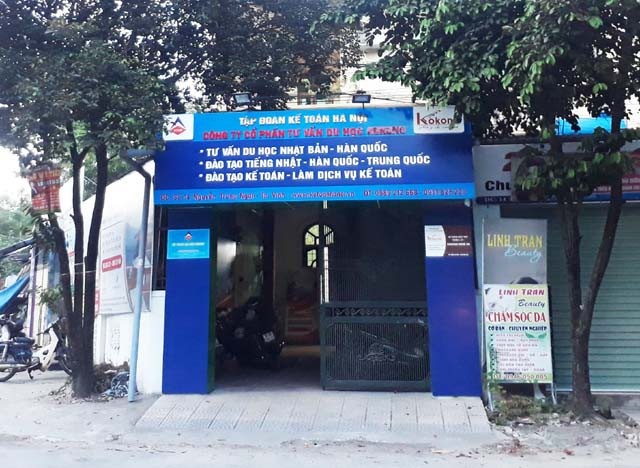 Nghệ An: Phát hiện nhiều sai phạm tại các đơn vị tư vấn du học - 1 Tại thời điểm kiểm tra, Công ty Kokono (TP Vinh, Nghệ An) chưa đăng kí và chưa được Sở GD&ĐT Nghệ an cấp phép hoạt động.