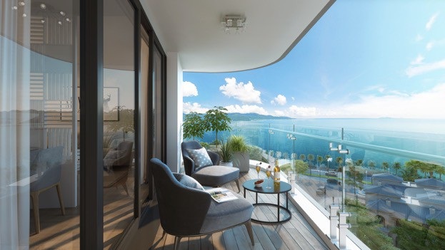 Trải nghiệm nghỉ dưỡng hoàn hảo với tầm view hoàn mỹ, không gian đáng mơ ước - 1 Tận hưởng âm thanh và vẻ đẹp của Vịnh Thiên đường là đặc quyền nghỉ dưỡng mà không phải nơi nào cũng có được.