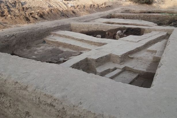 Địa điểm khai quật - Ảnh từ Bộ Cổ vật Ai Cập