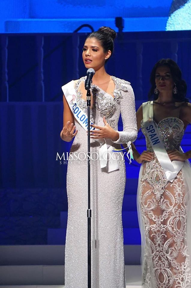 Những hình ảnh đẹp trong đêm chung kết hoa hậu quốc tế - 11
Á hậu 4 - người đẹp Colombia – Anabella Castro Sierra