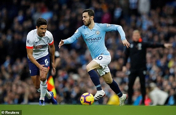 
Bernardo Silva đã trở lại sau khi vắng mặt ở trận đấu vào giữa tuần

