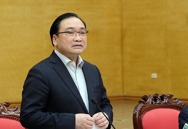 Bí thư Hà Nội: Xử lý cán bộ xong, công trình “xẻ thịt” rừng Sóc Sơn vẫn... còn nguyên - 1 Ông Hoàng Trung Hải - Bí thư Thành ủy Hà Nội
