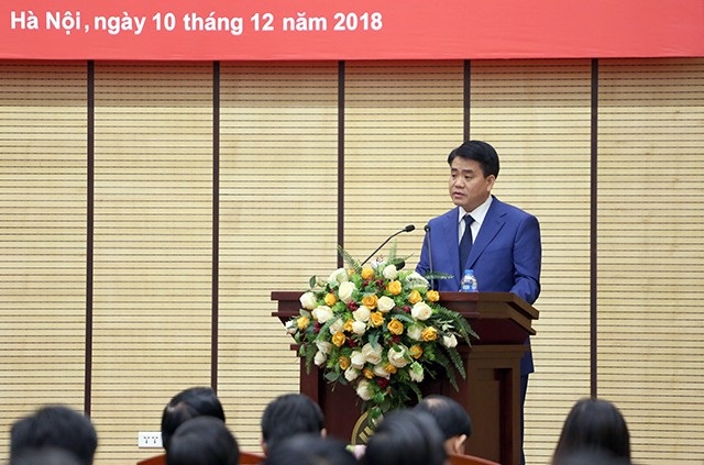 Ông Nguyễn Đức Chung - Chủ tịch UBND TP Hà Nội lần đầu tiên công bố số tiền trồng 1 triệu cây xanh