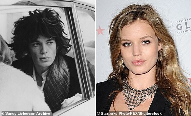 Con trai 2 tuổi giống hệt rocker gạo cội Mick Jagger - 6
Từ cuộc hôn nhân thứ hai với người mẫu Jerry Hall, Mick Jagger có bốn người con. Trong ảnh, cô con gái Georgia May (26 tuổi) có đôi môi và xương hàm dưới tạo nên khuôn mặt rất giống cha.