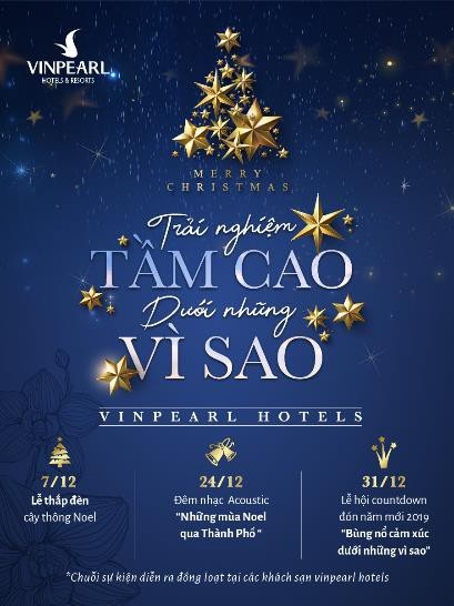 “Trải nghiệm tầm cao dưới những vì sao” tại khách sạn Vinpearl Hotels - 1 “Trải nghiệm tầm cao dưới những vì sao” tại khách sạn Vinpearl Hotels - 1