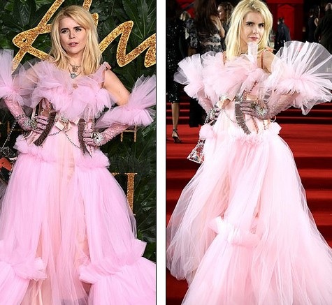 Kendall Jenner mặc váy táo bạo dự sự kiện thời trang - 41 
Paloma Faith nổi bật với váy cầu kỳ