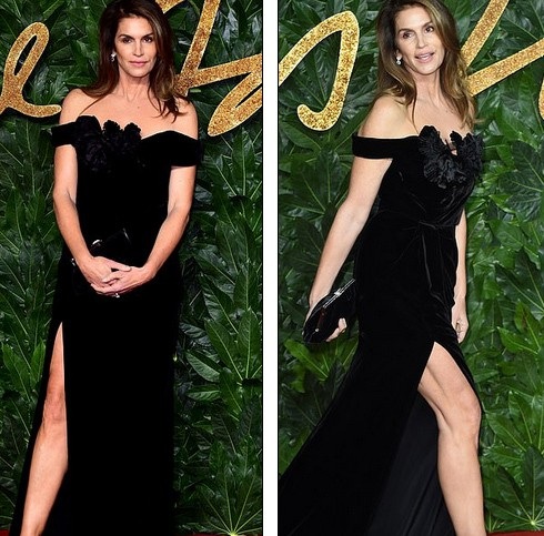Kendall Jenner mặc váy táo bạo dự sự kiện thời trang - 18 
Cindy Crawford vẫn trẻ đẹp dù đã ngoài ngũ tuần