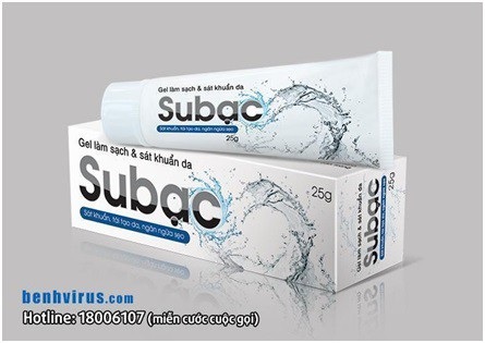Người bị bệnh thủy đậu kiêng gì cho nhanh khỏi? - 6 Kem bôi thảo dược sát khuẩn, làm sạch da Subạc