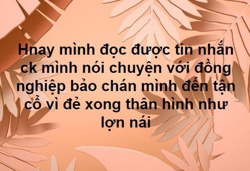 Vợ bị chồng chê “như lợn nái” nhưng lời khuyên của cư dân mạng lại gây sốc hơn cả - 2 Tâm sự của người vợ trẻ nhận được sự đồng cảm từ phía hội chị em. Ảnh chụp màn hình