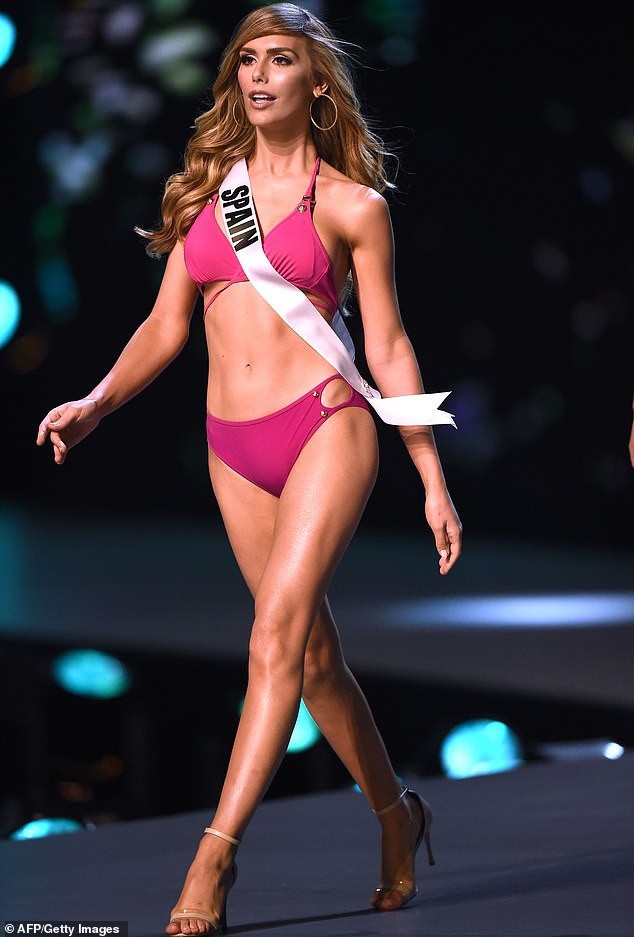 Đại diện của Tây Ban Nha - người đẹp Angela Ponce (27 tuổi)