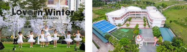 Làn sóng đổi nhà tập thể cũ sang khu đô thị mới hiện đại - 2 Hệ thống trường học liên cấp tại KĐT Hồng Hà Eco City với khu vui chơi đa dạng và cây xanh bao phủ