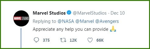 NASA đề nghị giúp Marvel giải cứu... Người Sắt - 3
Marvel cảm ơn sự “chu đáo” của NASA
